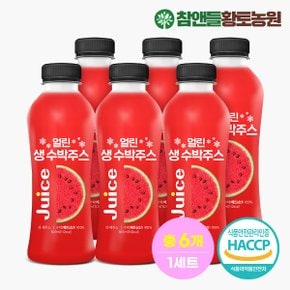 데이앤 얼린 생 수박주스 300ml x 6병