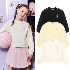 24FW  KK65306 러브 크롭 맨투맨