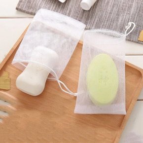 망사 비누 거품망 욕실 빨래 세안 조각 케이스 세수 주머니 커버