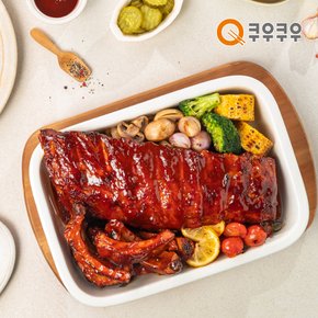 쿠우쿠우 BBQ 스파이시 폭립 바비큐 450g 1+1