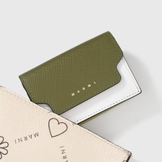 Tri-fold Wallet PFMOW02U23 LV520 Z502N 마르니 트라이폴드 사피아노 미니 지갑