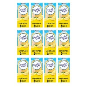 [해외직구] 크리스탈라이트 레모네이드 스틱 10입 12팩 Crystal Light Drink Mix Lemonade 1.4oz