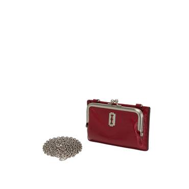 분크 Occam Frame Chain Card Wallet (오캄 프레임 체인 카드지갑) Berry Red_VQB3-1CW891-1REXX