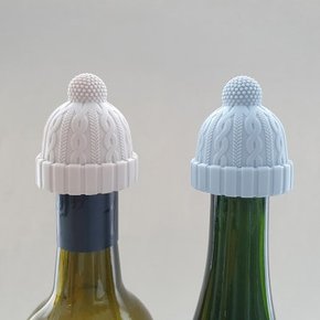 [MONKEY BUSINESS] BEANIE BOTTLE STOPPER_GRAY&BLUE 와인스토퍼