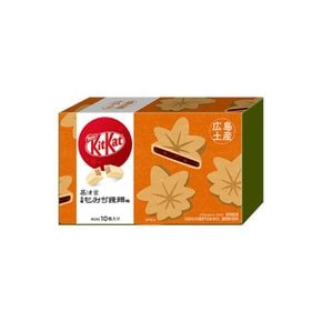 일본 지역한정 킷캣 초콜릿 히로시마 한정 모미지만쥬 단풍만쥬맛 10매입