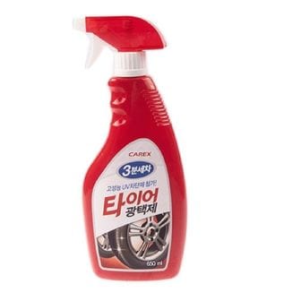 제이큐 자동차 차 셀프 세차 용품 타이어 광택제 650ml