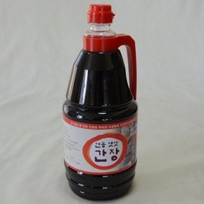 안동옛맛된장 재래식 간장 1,8L  국내산재료로 만든 국간장