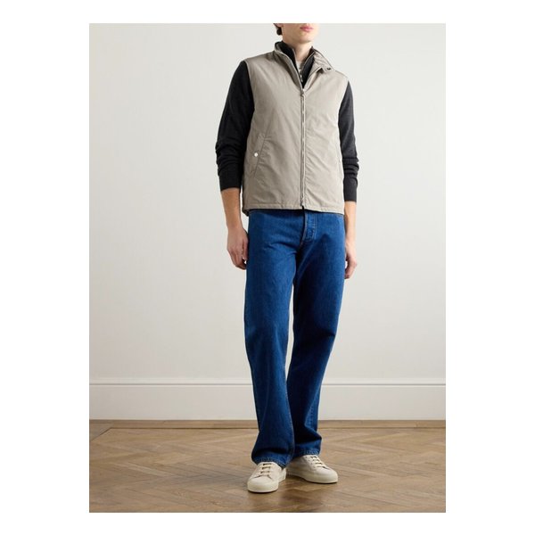 브루넬로쿠치넬리 패딩 셸 질레 그레이 46376663162900031