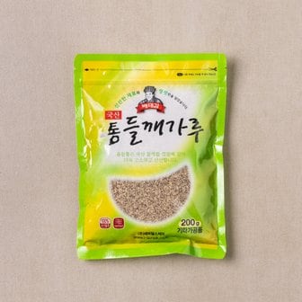 배대감 국산 통들깨 가루 200g