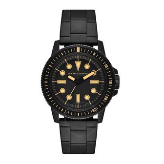 이스퀘어 4178674 Armani Exchange Classic Quartz Black Dial Mens Watch