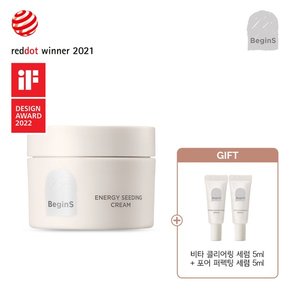 정샘물 비긴스 에너지 시딩 크림+비타 클리어링 세럼5ml + 포어 퍼펙팅 세럼5ml