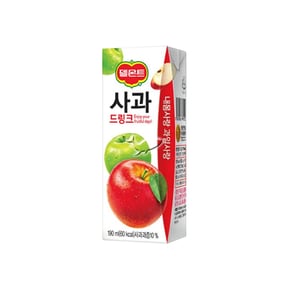 델몬트 사과 드링크 190ml/ 50팩