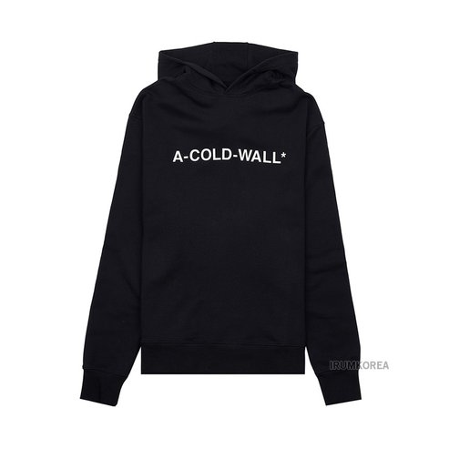 A-COLD-WALL* [어콜드월] 로고 남성 후드 ACWMW083 BLACK
