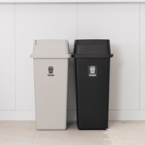이지 슬라이딩 오픈 휴지통 80L 1개