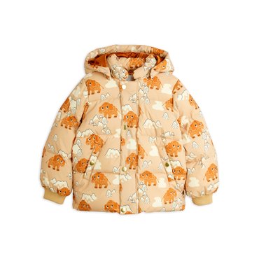 매직에디션 [MINI RODINI] Mammoths aop hooded puffer(2571011413)