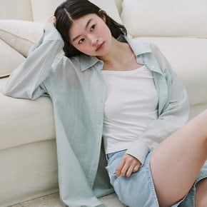 SOFT OVER SHIRT_MINT