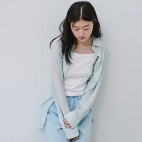SOFT OVER SHIRT_MINT