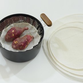 한국산 천연삼베 찜보자기 원형 소 육수 다시망 면보