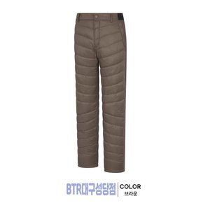남성 겨울 옆선에 기모 본딩원단 웰론 패딩 바지 BVP9626M 데코(R)