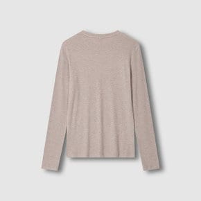 여 발열온감 소프트 립 긴팔 티셔츠 J115401005014