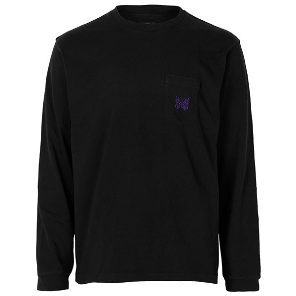 [부산점] 25FW 블랙 포켓 긴팔 티셔츠 RW348 BLACK