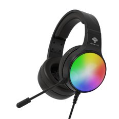 지데빌 GDEVIL G535 AURORA 가상 7.1채널 RGB 게이밍 헤드셋 (블랙)