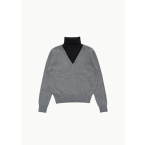 샌디리앙 25PS Bamboo Sweater, Charcoal