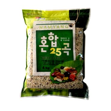 햇사래 [2023년산/무료배송]혼합25곡4kg