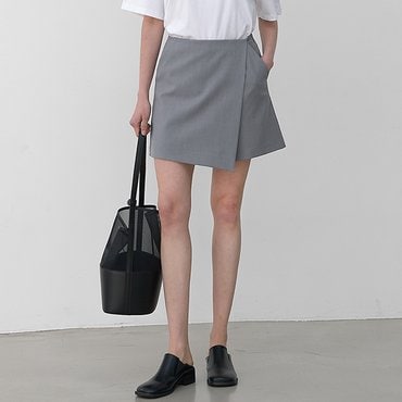 나인(Atelier Nain) [25S/S](택가:98,000원)에센셜 썸머 셋업 스커트 팬츠(PT-5653)