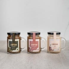 오렌지나무 (설미) 강릉 커피잼 3종 240g 에스프레소 카페라떼 밀크 돌잔치 답례품