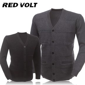 [RED VOLT] 레드볼트 브이넥 양모니트 가디건 Model No_E2-0M081