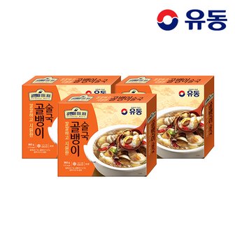 유동 [유동냉동] 칼칼하고 시원한 골뱅이술국 860g x3개 /대용량