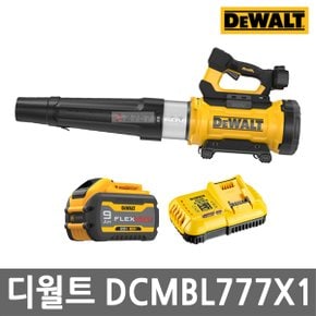 DCMBL777X1 충전 송풍기 60V MAX 9.0Ah 배터리 1개 3단작업모드 브로워 먼지제거