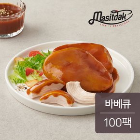 저당 소스 통 닭가슴살 바베큐 100g 100팩