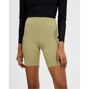 3896975 Nike Dri-FIT Universa High Rise 8in Shorts - Neutral Olive  Black