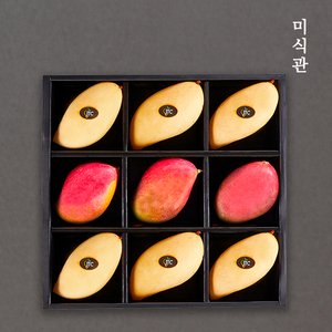 미식관 [9/2 순차출고]과일혼합 실속세트 1호(골드망고310g*6과+애플망고400g*3과/3.1kg내외)