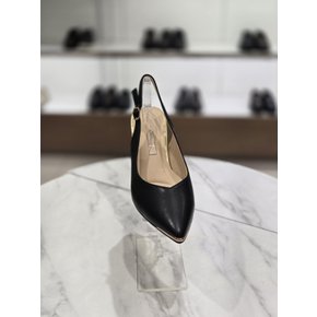 [시흥점] 여성 클래식 V컷 스틸레토 슬링백 (FLO307)