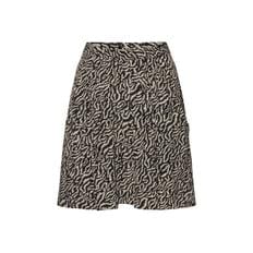 에뚜알 여성 Violaine Printed Viscose Mini Skirt Ecru/black 80IZ7S034 6171220