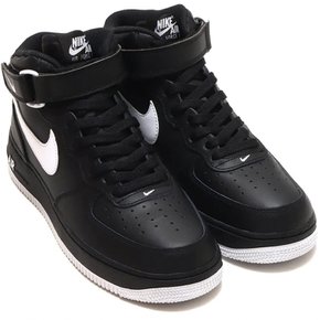 [나이키] 에어 포스 1 미드 ‘07 AIR FORCE 1 MID ‘07 블랙블랙화이트 DV0806-001 일본 26.5cm