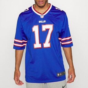 나이키 NFL 유니폼 반팔 저지 빌스 게임 팀 앨런 17 로얄 블루 미식축구