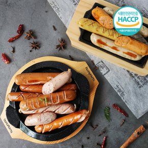 [HACCP] 국내산 프리미엄 독일식 수제 콤비 소세지 세트