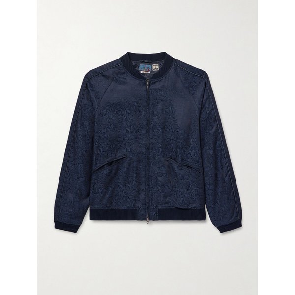 블루블루재팬 새틴 자카드 봄버 재킷 46376663162963376