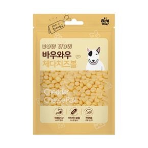 강아지 치즈볼 체다치즈 100g 애견 특식 간식