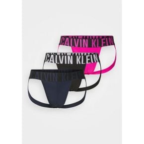 4264820 Calvin Klein JOCK STRAP 3 PACK - Briefs hot pink/black/blue shadow