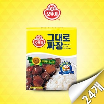 오뚜기 그대로짜장 200G x 24개