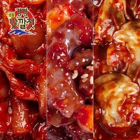 전통 강경맛깔젓 3종모음 6호(창난젓+낙지젓+굴젓 각 250g)