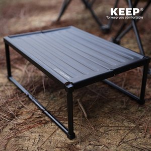 KEEP 캠핑 플랫 스퀘어 경량 다용도 테이블 소형