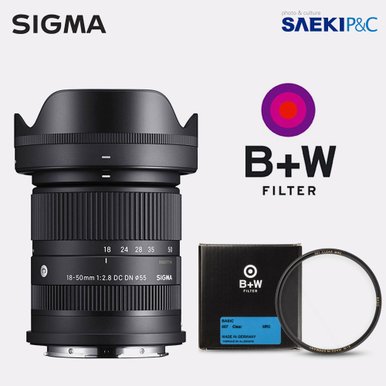 (B+W 필터) SIGMA C 18-50mm F2.8 DC DN 후지필름 X용 (정품)