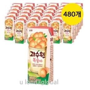 과수원 사무실 간식 복숭아 음료 190ml 480개