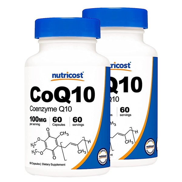 뉴트리코스트 코큐텐 코엔자임 큐텐 CoQ10 60캡슐 2개